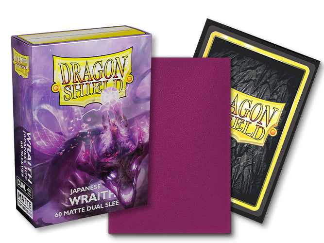 Matte Dual 60 Mini Sleeves (Wraith) | Dragon Shield