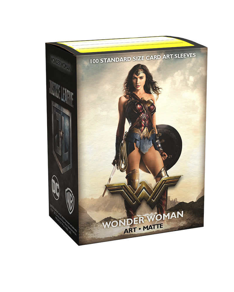 Matte Art Standard Sleeves 'Justice League: Wonderwoman' | Dragon Shield