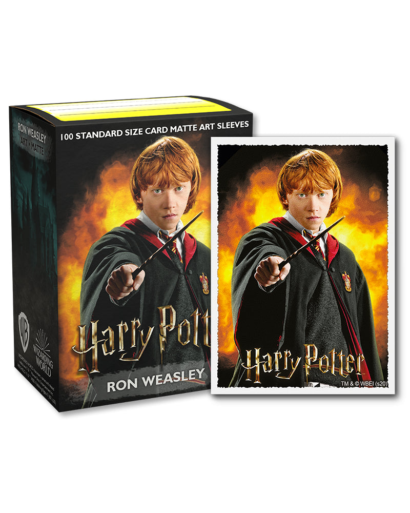 Matte Art Standard Sleeves 'Wizarding World: Ron Weasley' | Dragon Shield