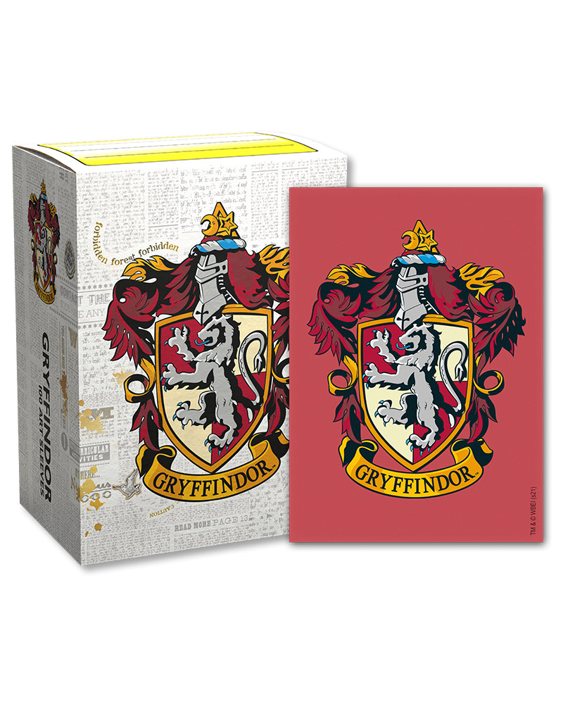 Brushed Art Standard Sleeves 'Gryffindor' | Dragon Shield