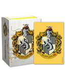Brushed Art Standard Sleeves 'Hufflepuff' | Dragon Shield