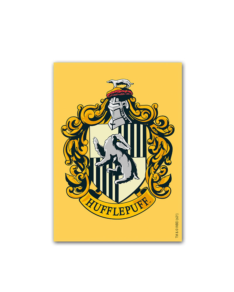 Brushed Art Standard Sleeves 'Hufflepuff' | Dragon Shield