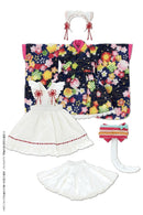 PNS Nekomimi Japanese Clothing Maid Set III (Navy) | PureNeemo Accessory