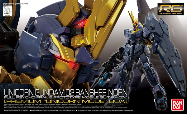 Unicorn Gundam 02 Banshee Norn [Premium "Unicorn Mode" Box] | RG 1/144