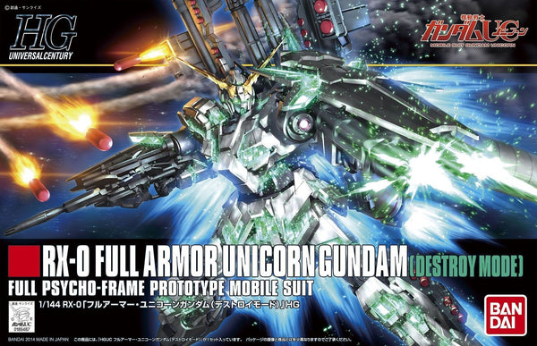 Full Armor Unicorn Gundam (Destroy Mode) | HG 1/144