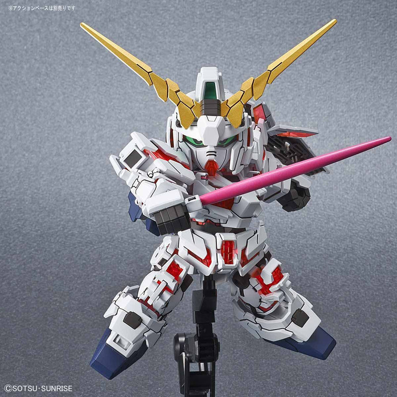 RX-0 Unicorn Gundam (Destroy Mode) | SD Gundam Cross Silhouette