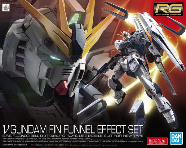 Nu Gundam (Fin Funnel Effect Set) | RG 1/144