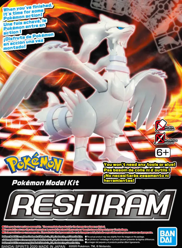 Reshiram | Pokemon Plamo