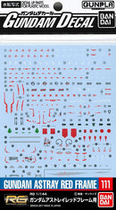 RG 1/144 Gundam Astray Red Frame | Gundam Decal No.111