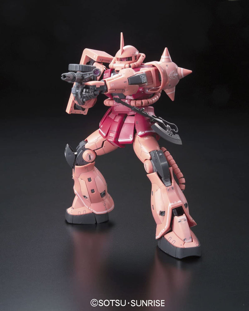 MS-06S Zaku II Char Aznable Custom | RG 1/144