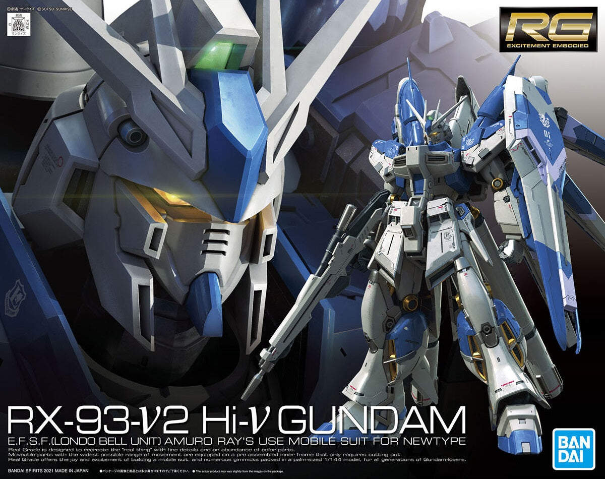 RX-93-ν2 Hi-Nu Gundam | RG 1/144
