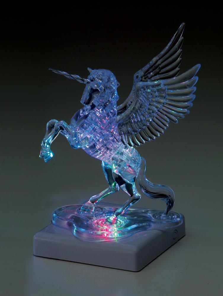 Unicorn (Clear) | 3D Crystal Puzzle
