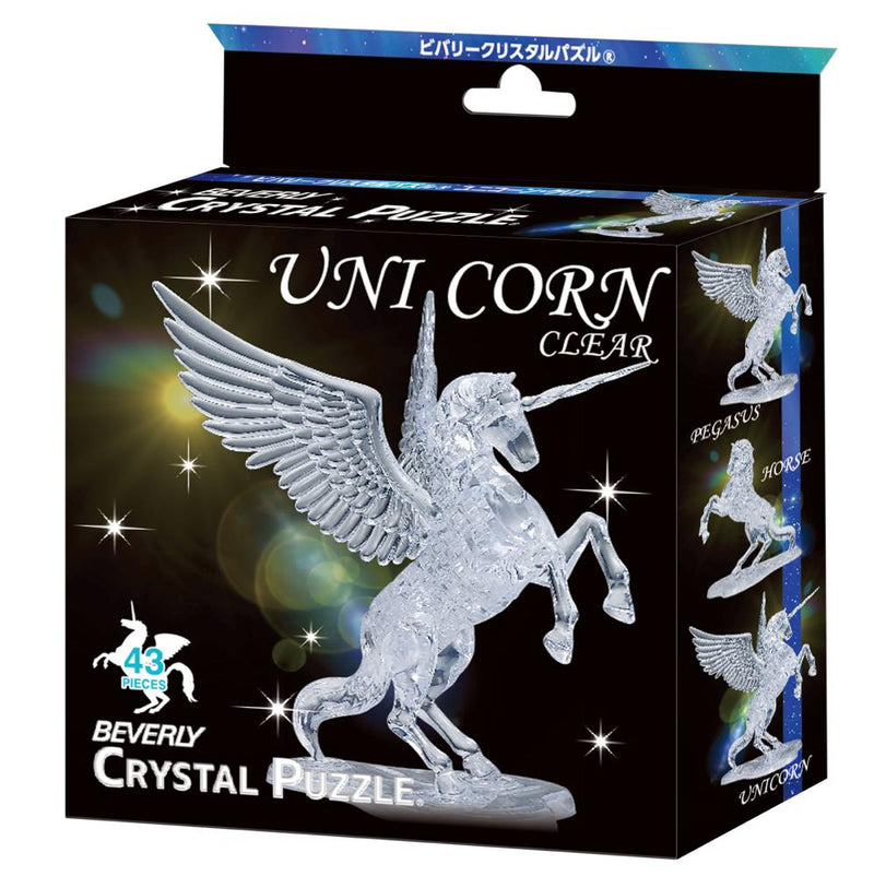 Unicorn (Clear) | 3D Crystal Puzzle