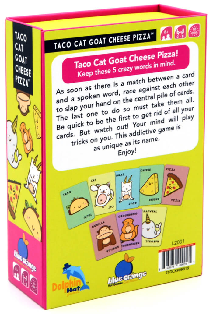 Taco Cat Goat Cheese Pizza | Board Game