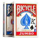 Bicycle Jumbo Index Playing Cards (Assorted Red/Blue)