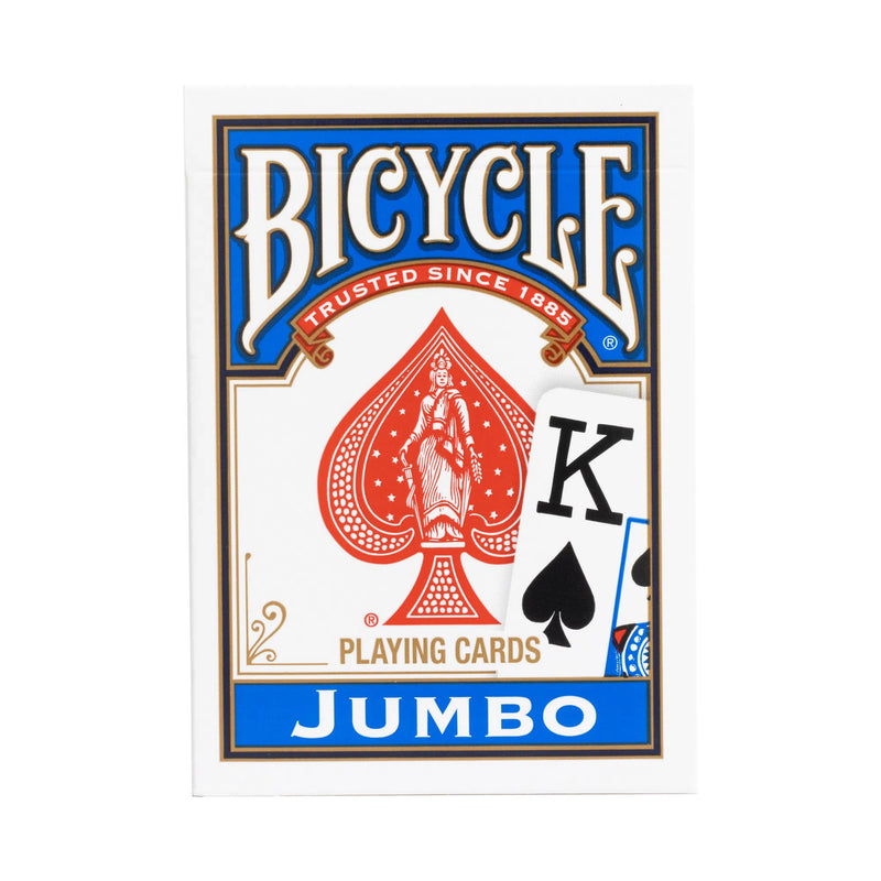 Bicycle Jumbo Index Playing Cards (Assorted Red/Blue)