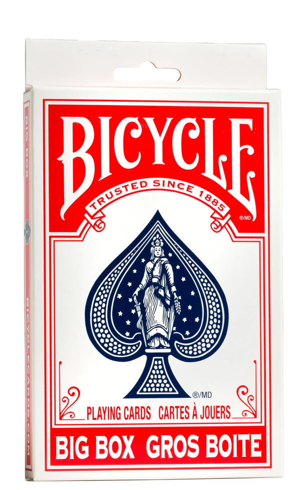 Bicycle Big Box - Large Playing Cards Red