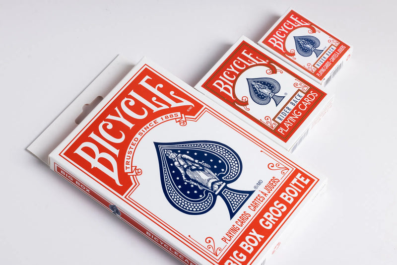 Bicycle Big Box - Large Playing Cards Red