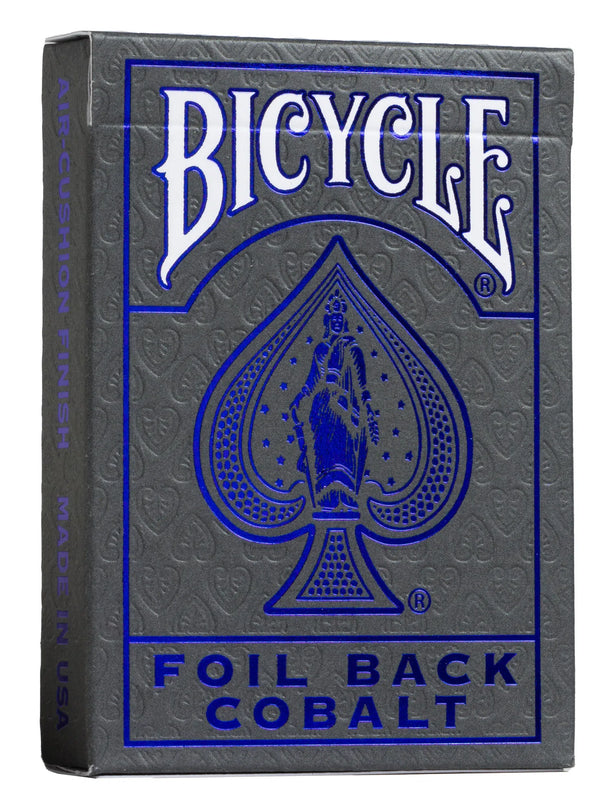 Bicycle MetalLuxe Cobalt Foil Back Playing Cards