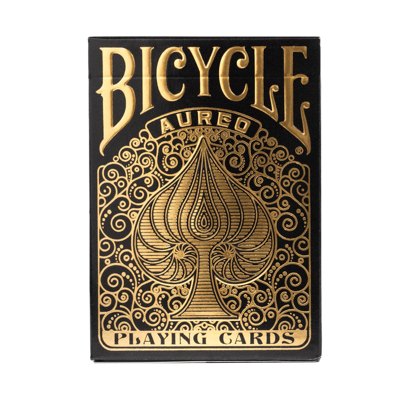 Bicycle Aureo Black Playing Cards