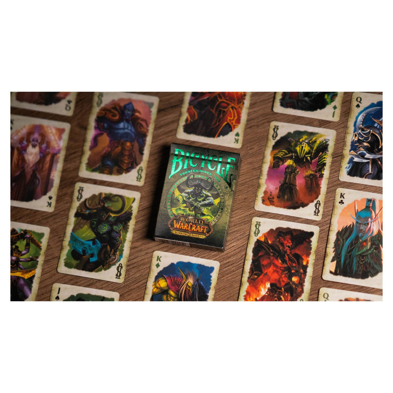 Bicycle World of Warcraft Burning Crusade Playing Cards