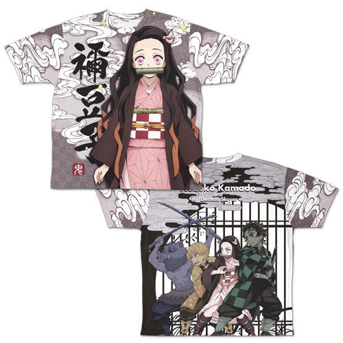 Nezuko Kamado Double Sided Full Graphic T-Shirt [XL]