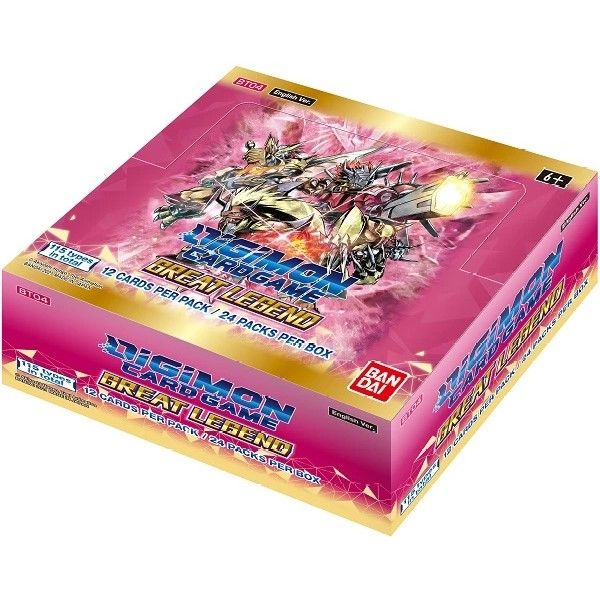 BT04 Great Legend Booster Box | Digimon CCG