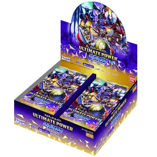 [Japanese] BT02 Ultimate Power Booster Box | Digimon CCG