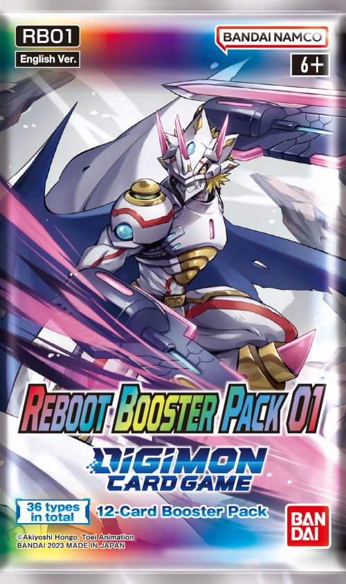 RB01 Reboot 01 Booster Box | Digimon CCG