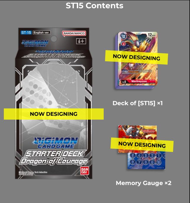 ST-15 Starter Deck: Dragon of Courage | Digimon CCG