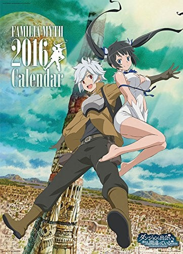 Is It Wrong to Try to Pick Up Girls in a Dungeon? | 2016 Calendar