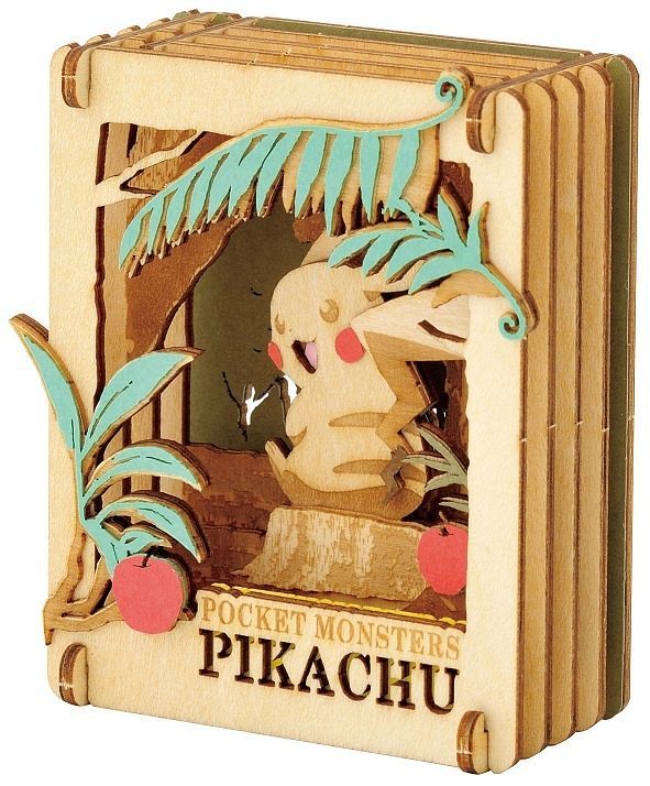 PT-W05 Pikachu | Pokemon: Paper Theater Wood Style