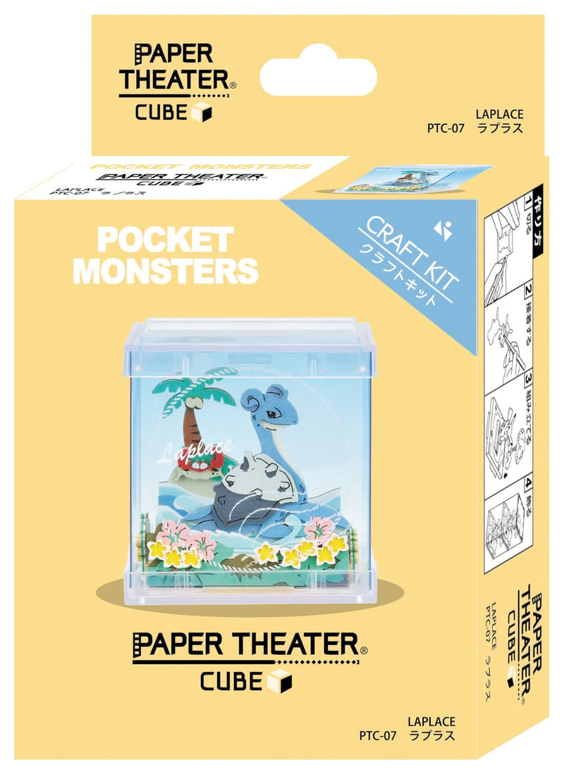 PTC-07 Lapras | Pokemon: Paper Theater Cube