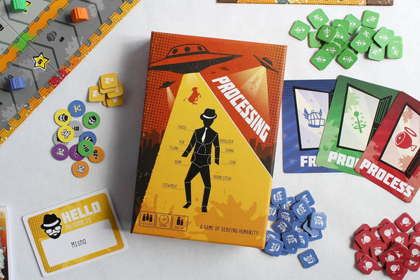 Processing: A Game of Serving Humanity | Board Game