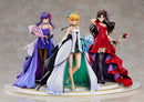 Saber, Rin Tohsaka and Sakura Matou ~15th Celebration Dress Ver.~ Premium Box | 1/7 Scale Figure