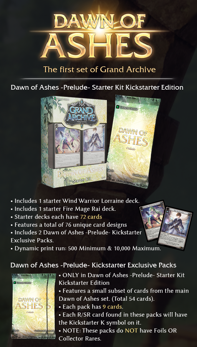 Dawn of Ashes Prelude Starter Kit (1st Edition) | Grand Archive TCG