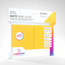Standard Matte Prime Sleeves (Yellow) | Gamegenic