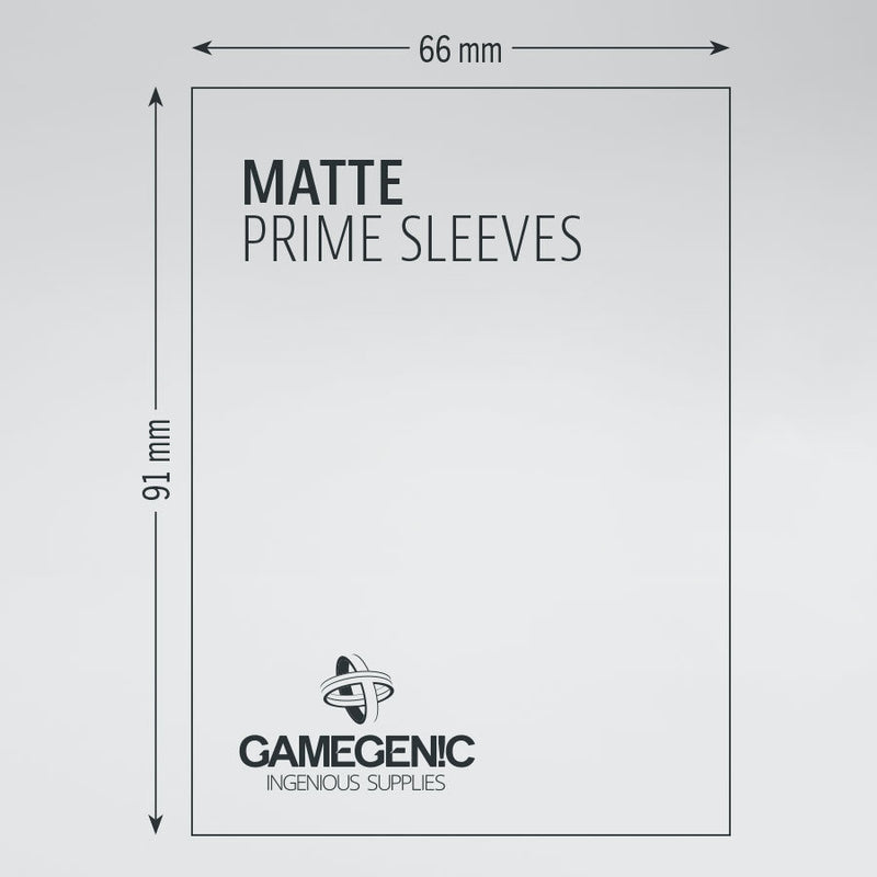 Standard Matte Prime Sleeves (Pink) | Gamegenic