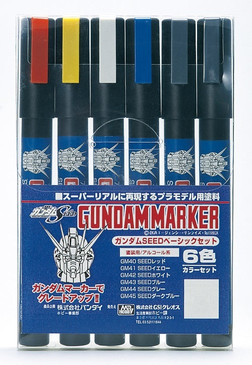 GMS109 Gundam Marker Set: Seed Basic