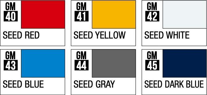 GMS109 Gundam Marker Set: Seed Basic