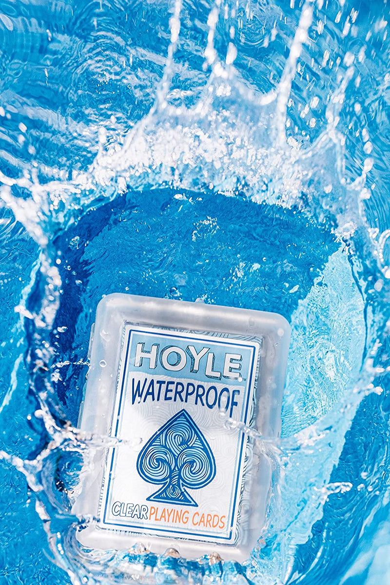 Hoyle Clear Waterproof Playing Cards