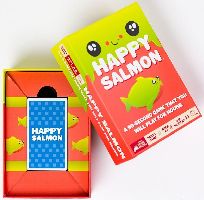 Happy Salmon (By Exploding Kittens) | Board Game