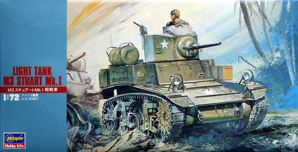 Light Tank M3 Stuart Mk.I | 1/72 MiniBox Series