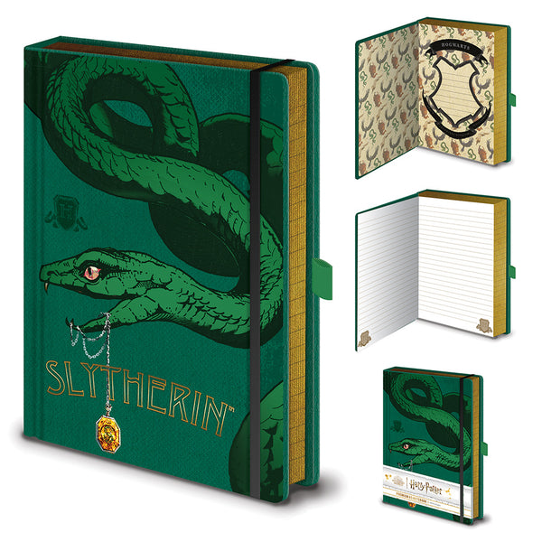 Harry Potter: Intricate Houses Slytherin | Premium A5 Notebook
