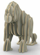Gorilla: 3D Wood Model | IncrediBuilds Animal Collection