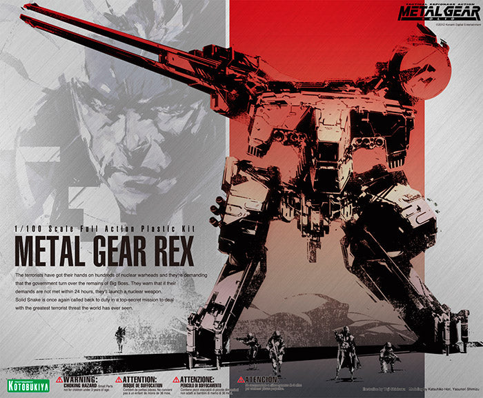 Metal Gear REX | 1/100 Model Kit