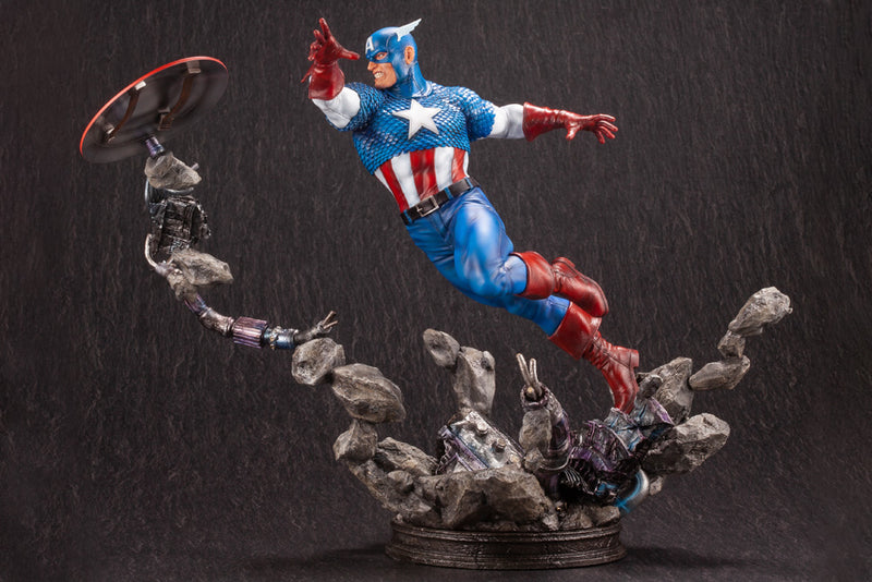 Captain America Marvel Avengers Fine Art Statue