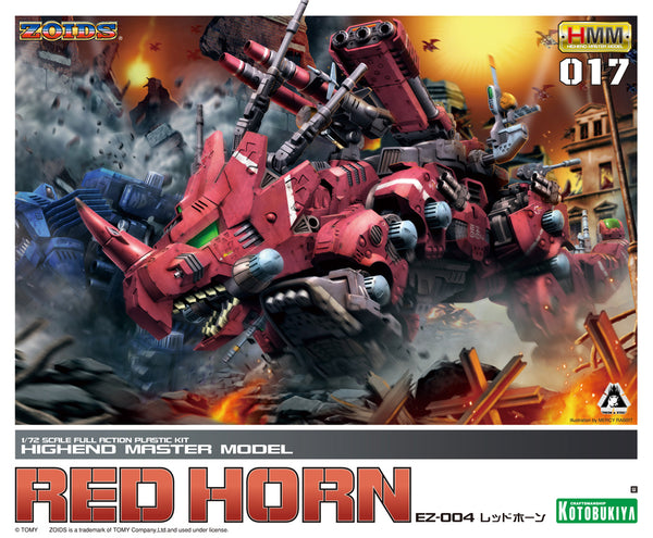 EZ-004 Red Horn | HMM 1/72 Zoids
