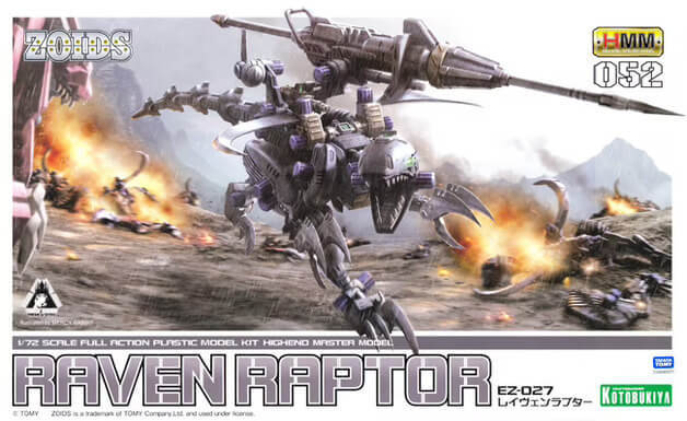 EZ-027 Raven Raptor | HMM 1/72 Zoids