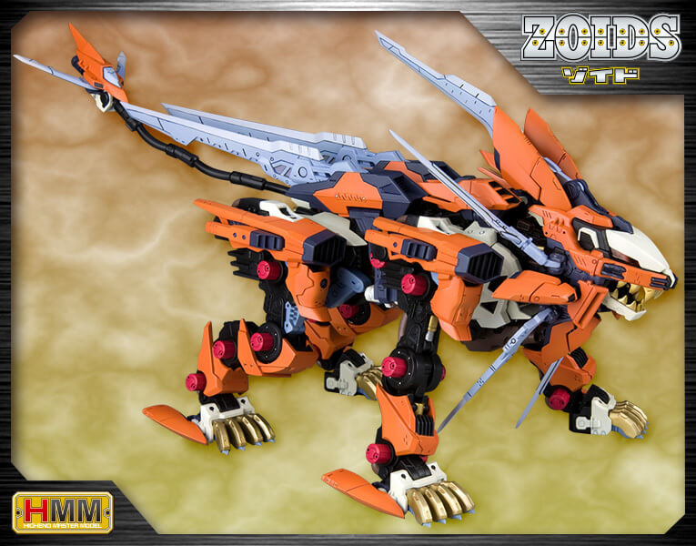 RZ-041 Liger Zero Schneider (Marking Plus ver.) | HMM 1/72 Zoids